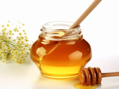 stock-photo-jar-honey-white-background